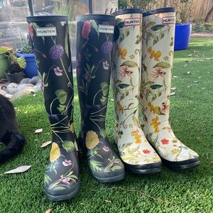 🌼🌸🌺Floral Hunter Boots Tall🌺🌸🌼